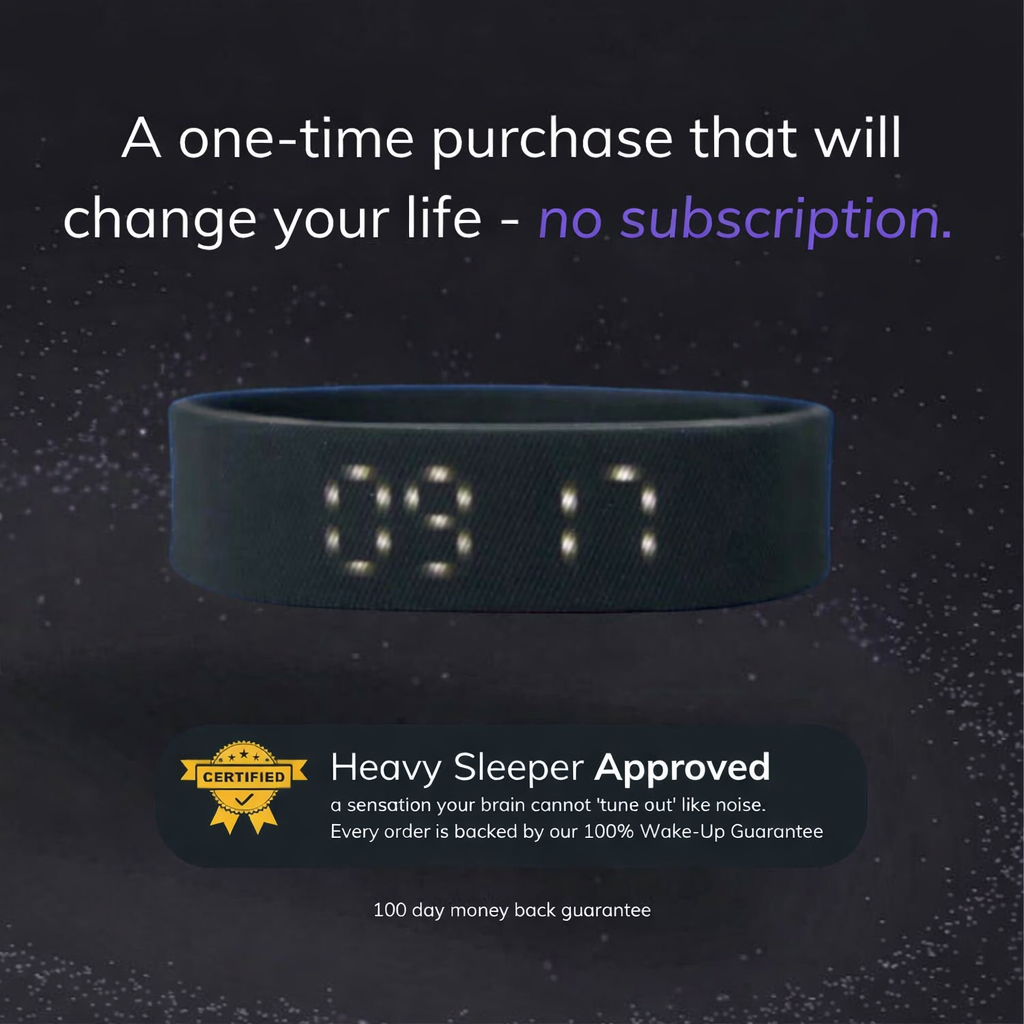 Nudge Band - The Silent Wrist Alarm